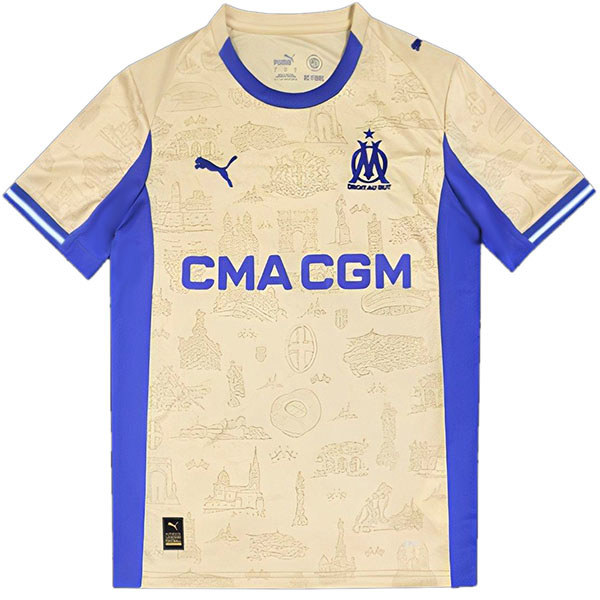 Olympique Marseille quatrième maillot tenue adulte homme 2025-2026